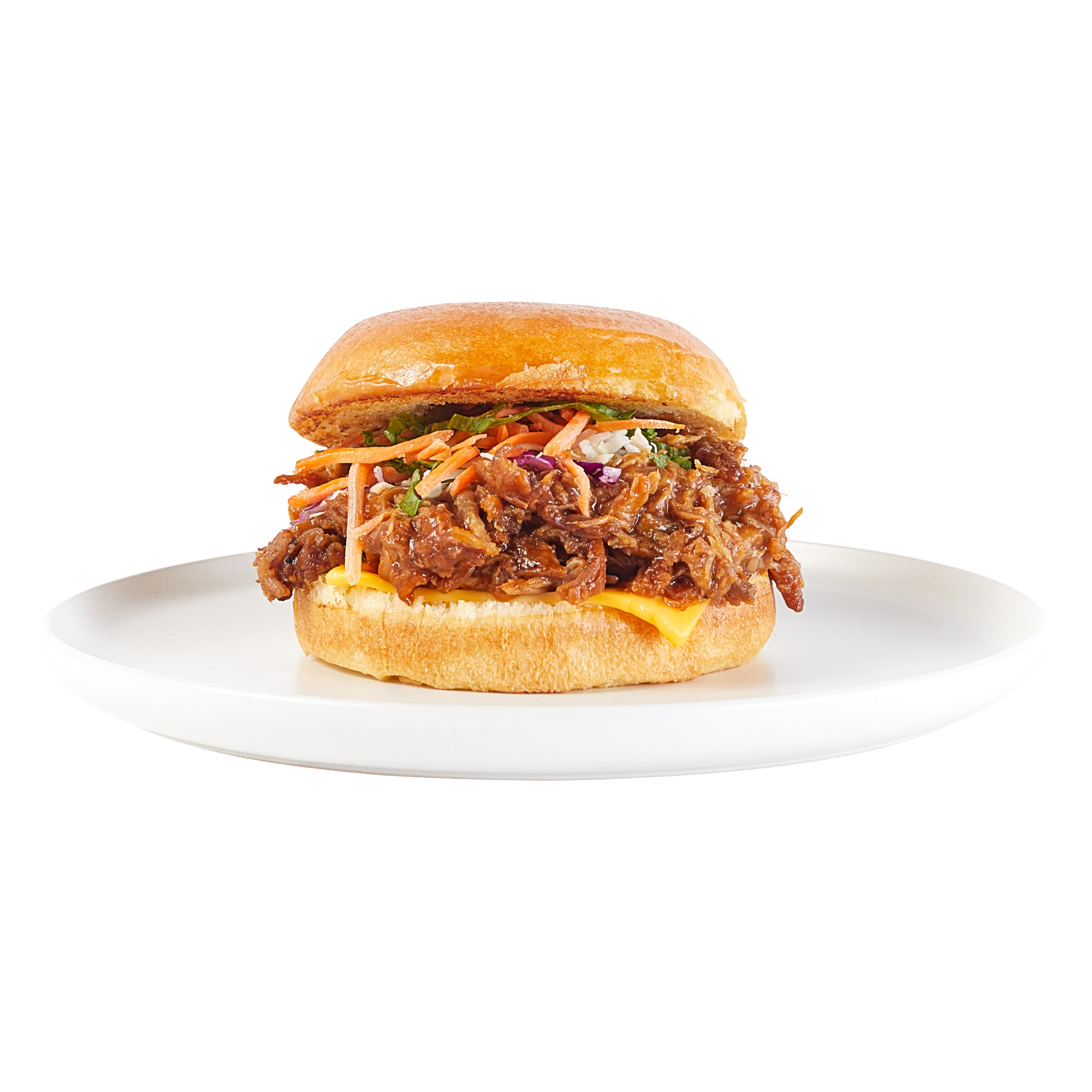 BBQ Pulled Pork Sandwich Tombras Cafe